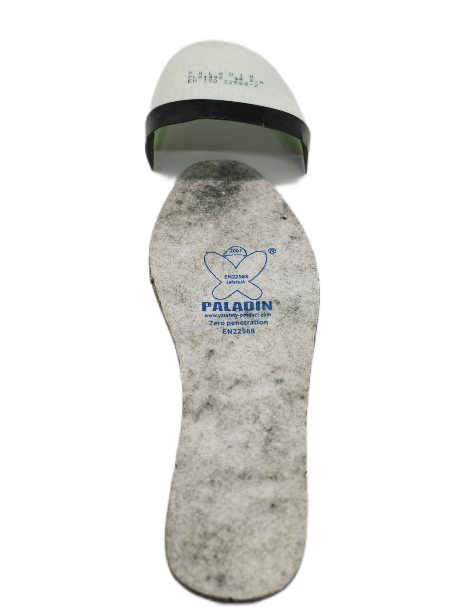 200 J EN ISO22568 고품질 PU 부츠를위한 알루미늄 발가락 캡